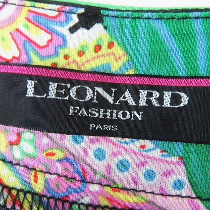 LEONARD FASHION フローラル カーディガン スカート セット