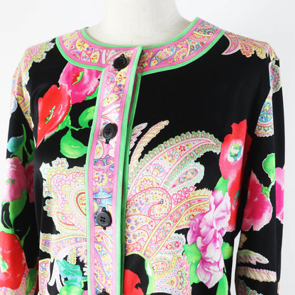LEONARD FASHION フローラル カーディガン スカート セット