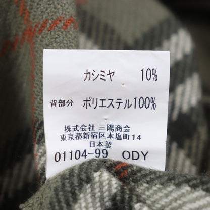 バーバリー ヴィンテージ コットン コート チェック ライニング