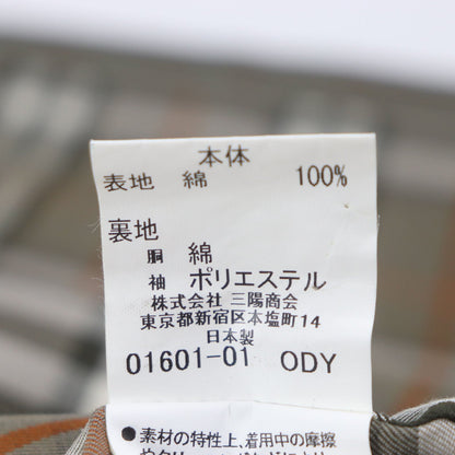 バーバリー ヴィンテージ コットン コート チェック ライニング