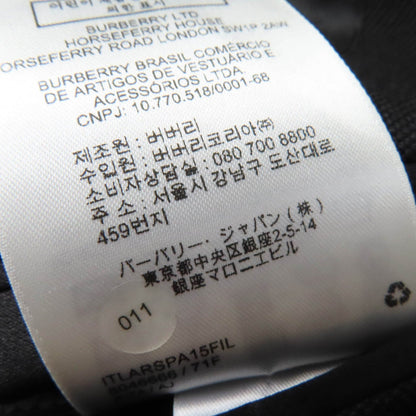 バーバリー ヴァージン ウール シルク ロング コート