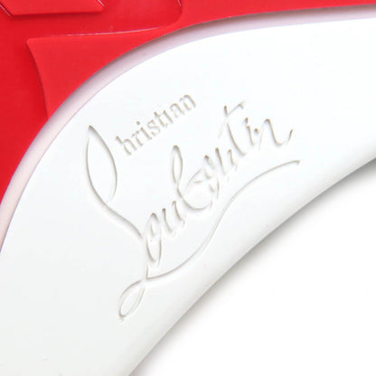 クリスチャンルブタン ラフィア ビストロ レザー スニーカー
