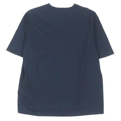 エルメス レザー パズル Tシャツ ネイビー XS