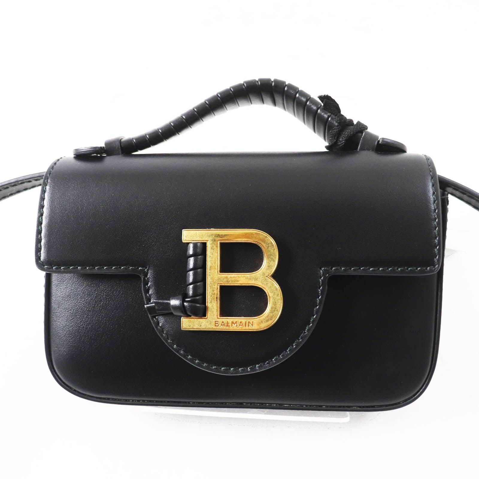 バルマン Bbuzz mini レザーショルダーバッグ