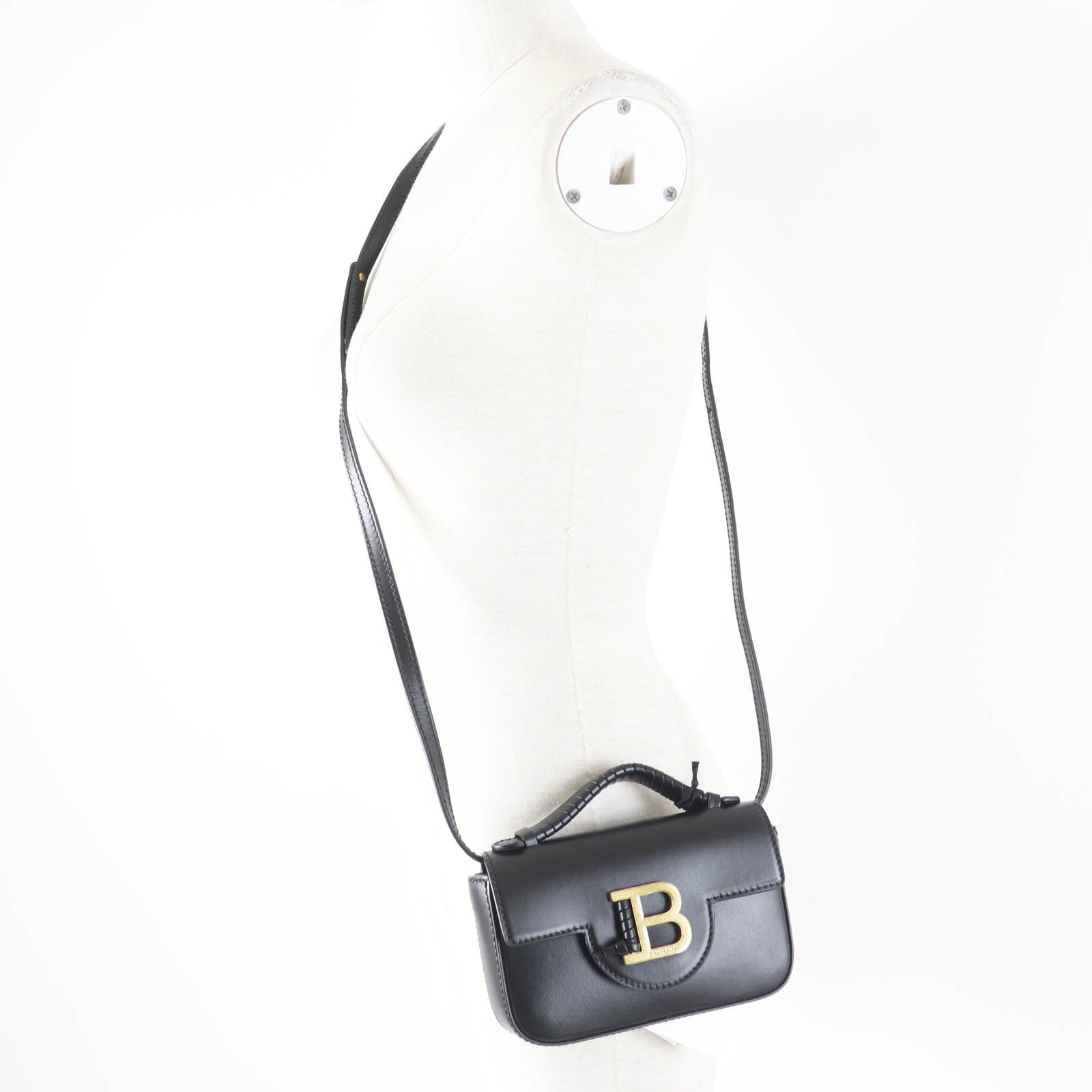 バルマン Bbuzz mini レザーショルダーバッグ