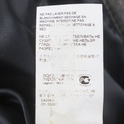 ドルチェ＆ガッバーナ ラムレザージャケット