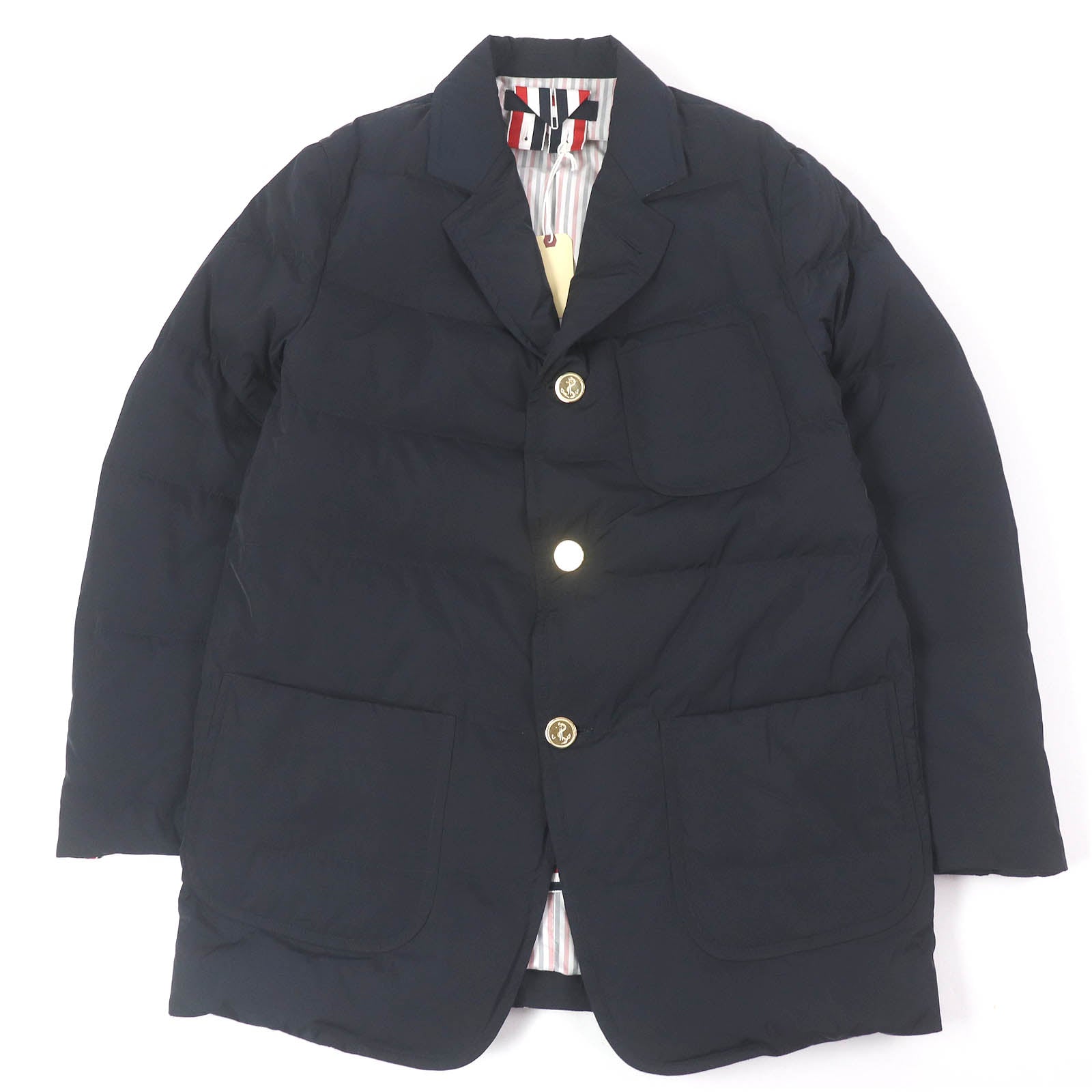 Thom Browne MJD085X ポリエステル ダウン ジャケット