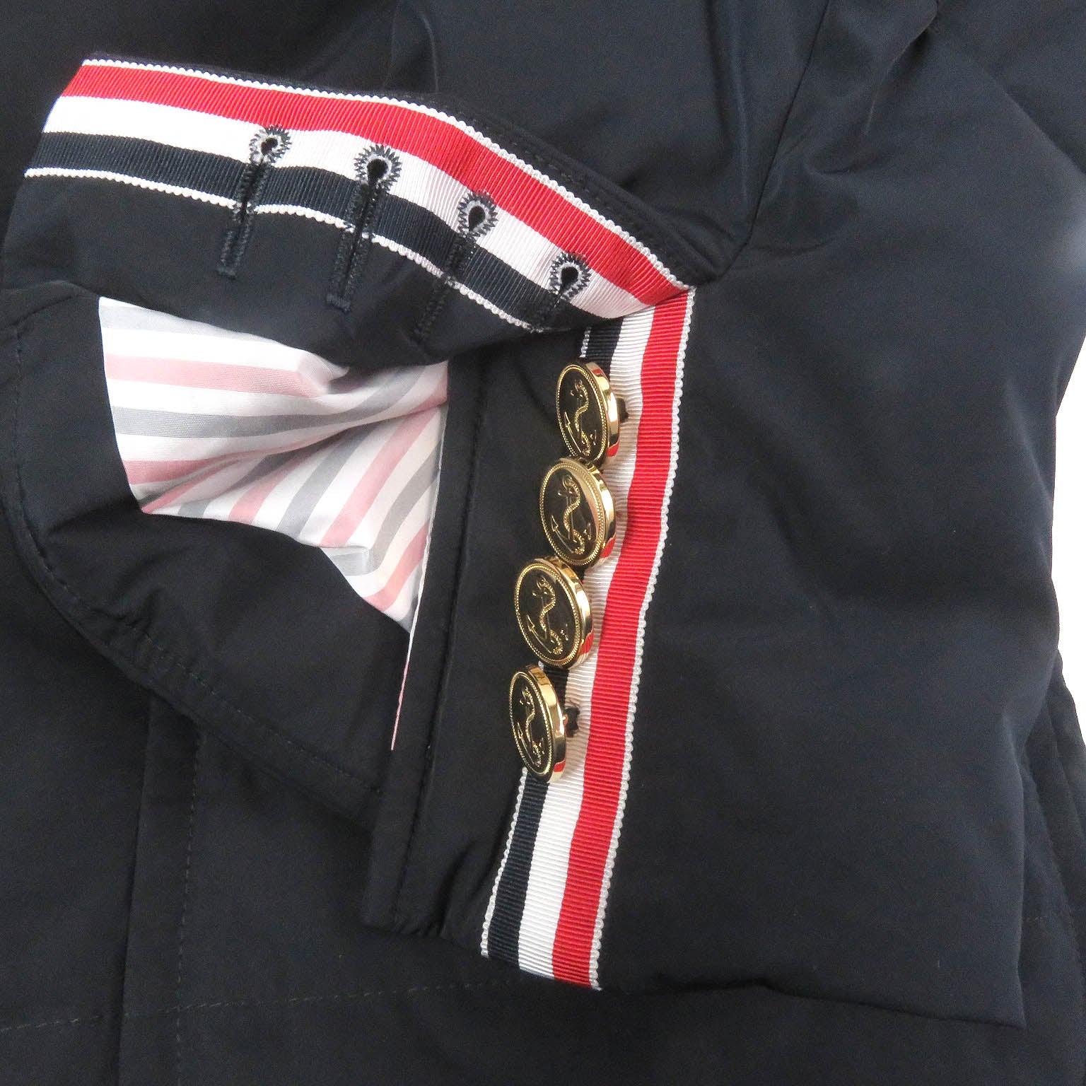 Thom Browne MJD085X ポリエステル ダウン ジャケット
