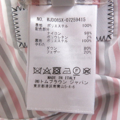 Thom Browne MJD085X ポリエステル ダウン ジャケット