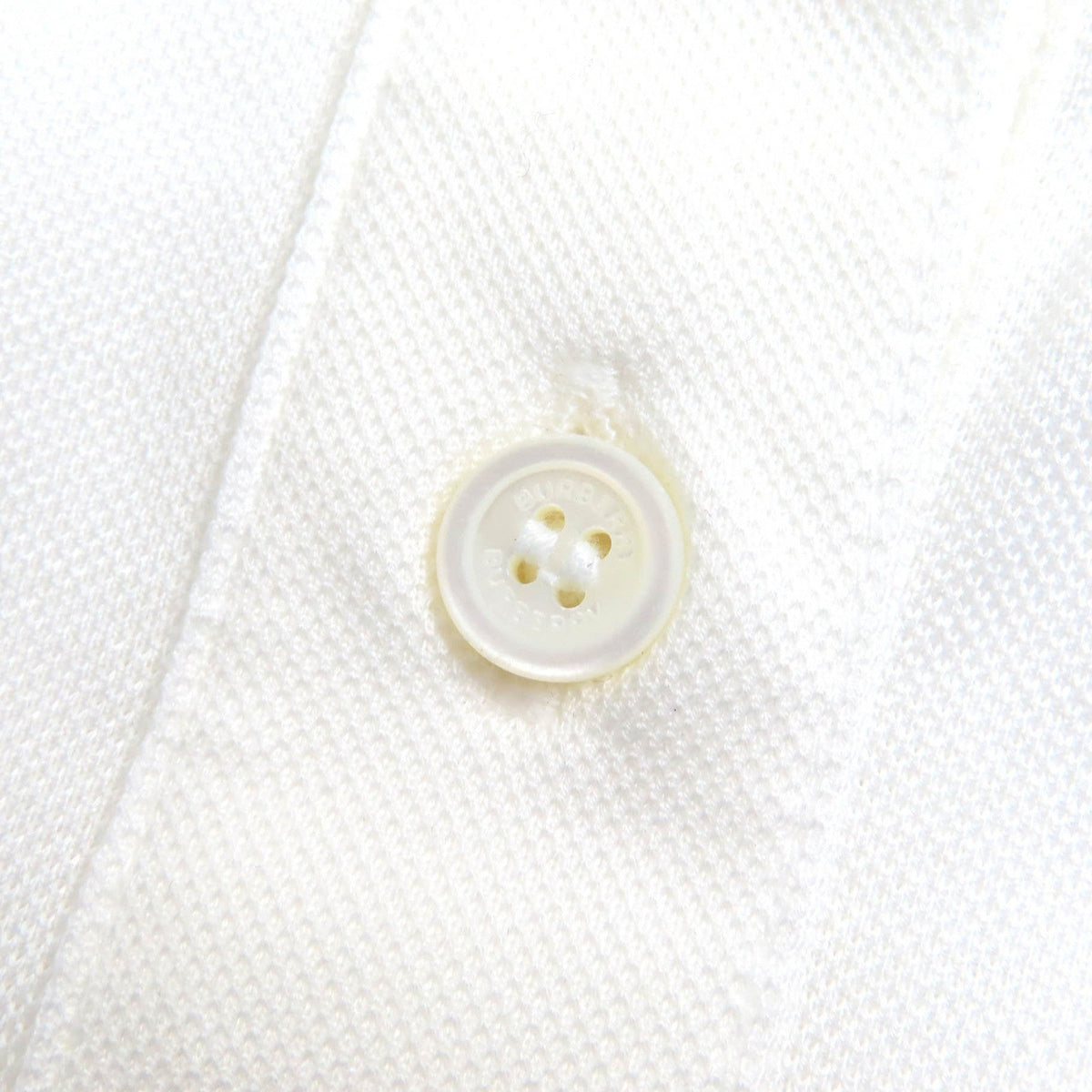 バーバリー TB ロゴ 刺繍 コットン ポロシャツ
