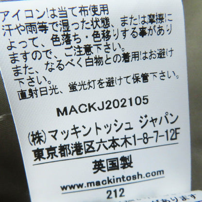 マッキントッシュ LAGGAN EX コットン キュプラ コート