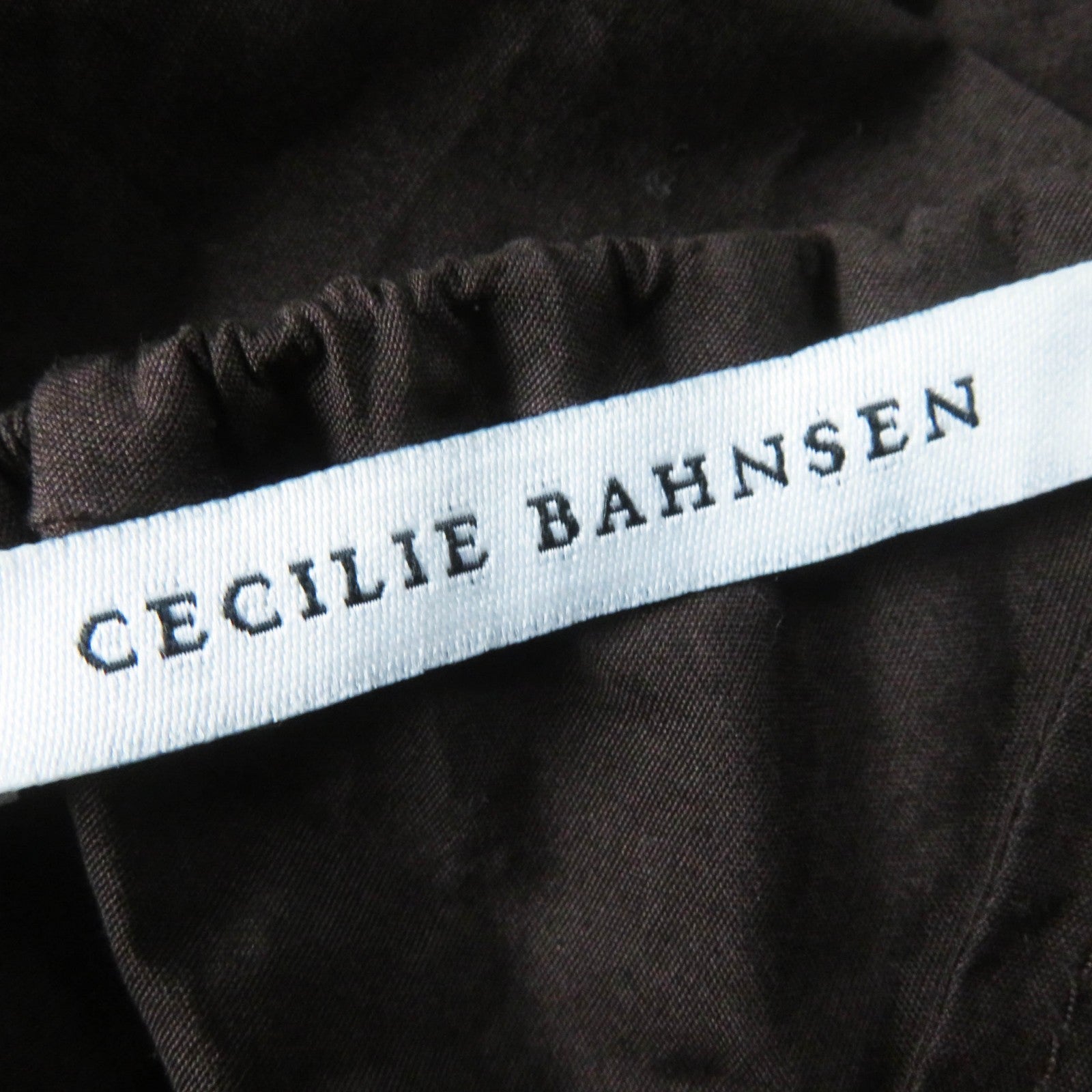 Cecilie Bahnsen パフスリーブ コットン ドレス