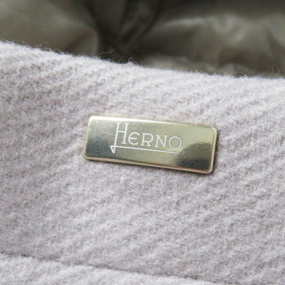 Herno PI0983D ウール ナイロン ダウン コート