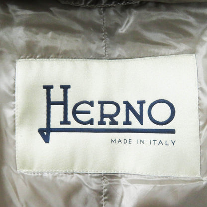Herno PI0983D ウール ナイロン ダウン コート