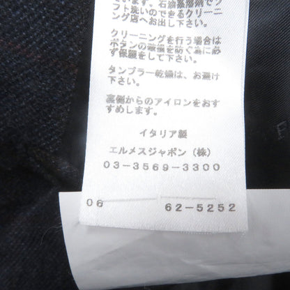 エルメス ウィンドウペーン カシミア ジャケット
