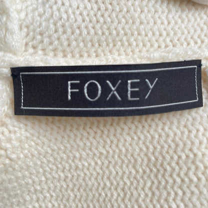 FOXEY カシミヤ カーディガン