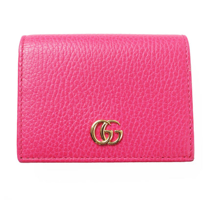 グッチ GGマーモント レザー二つ折り財布