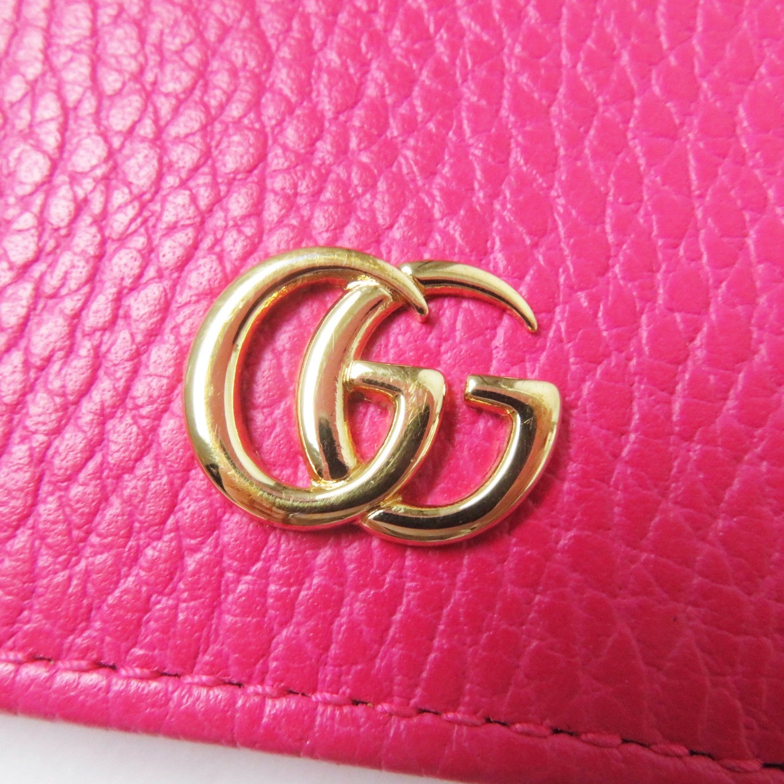 グッチ GGマーモント レザー二つ折り財布