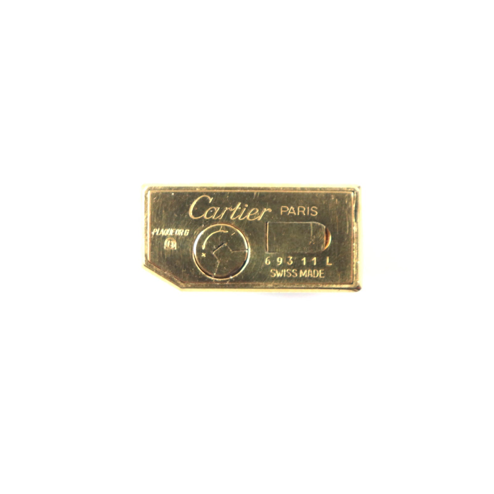カルティエ ペンタゴン パターン ライター