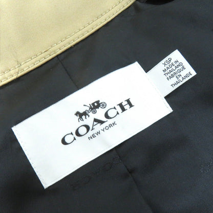 コーチ F21833 コットン ポリエステル トレンチ コート