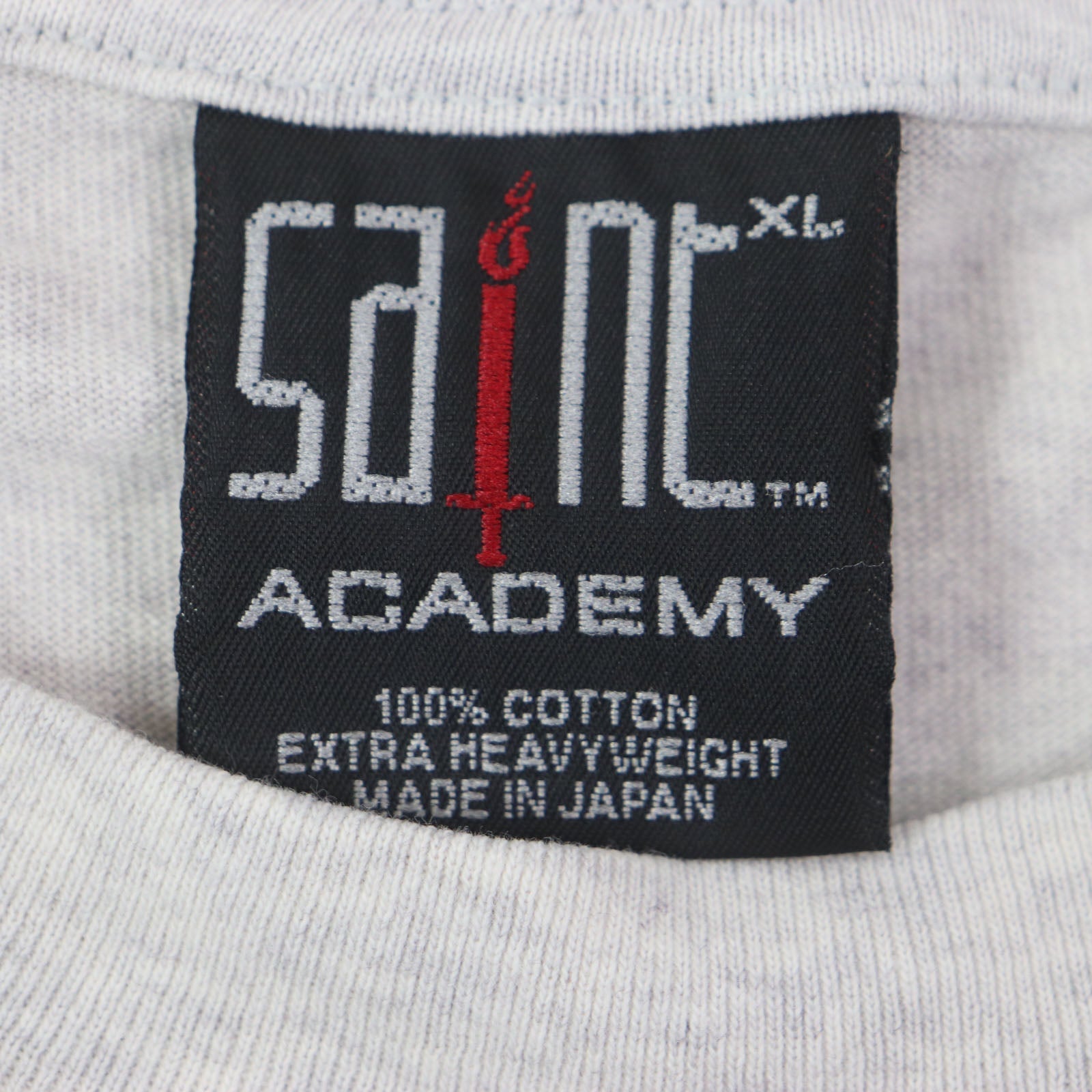 SAINT Mxxxxxx SHERMER ACADEMY コットン Tシャツ