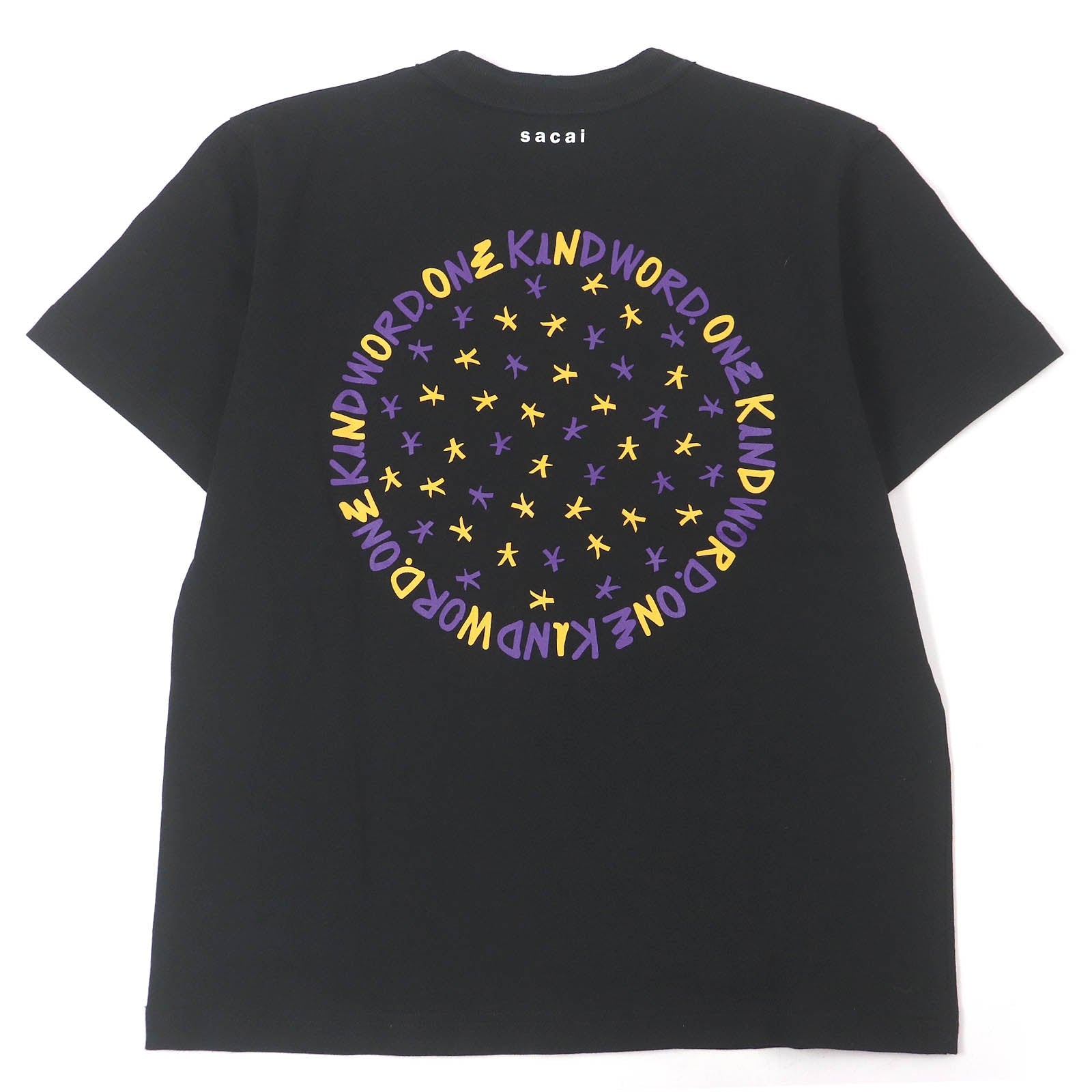 Sacai Eric Haze グラフィック プリント コットン Tシャツ