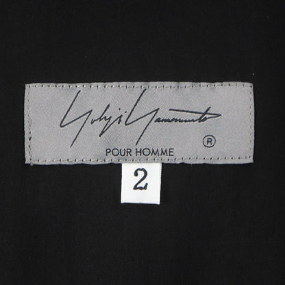 Yohji Yamamoto POUR HOMME シルク プリント シャツ