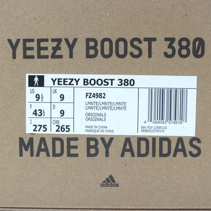 アディダス YEEZY BOOST 380 合成繊維 スニーカー