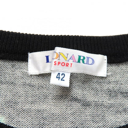 LEONARD SPORT フローラル プリント ウール ニット