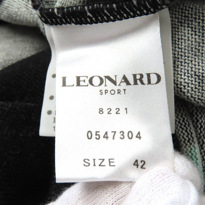 LEONARD SPORT フローラル プリント ウール ニット