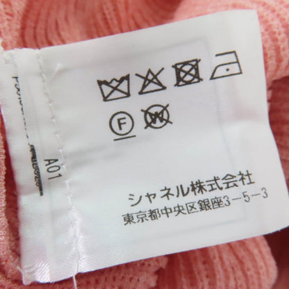 シャネル ココ マーク パーツ ニット 半袖 トップ