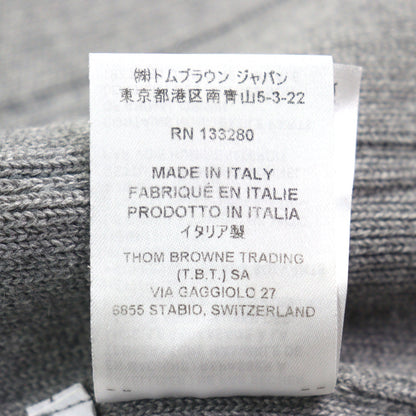 トム ブラウン MKJ113A コットンカシミア ジャケット