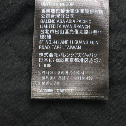 バレンシアガ ブリーチ チェック フード シャツ コットン シャツ