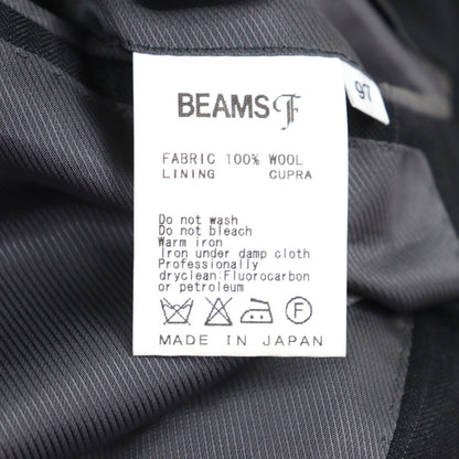 BEAMS F ステップバック シングル 3B ウール スーツ
