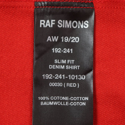 RAF Simons スリムフィット デニムジャケット