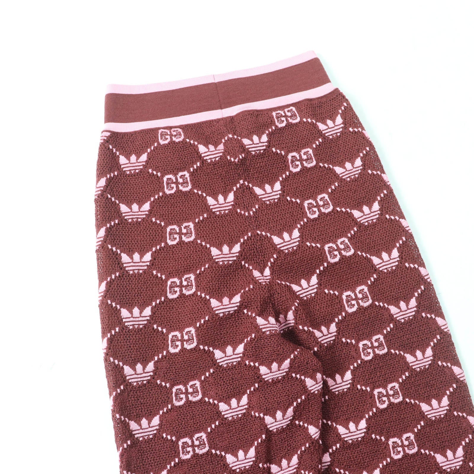 グッチ×adidas GG トレフォイル ジャカード パンツ