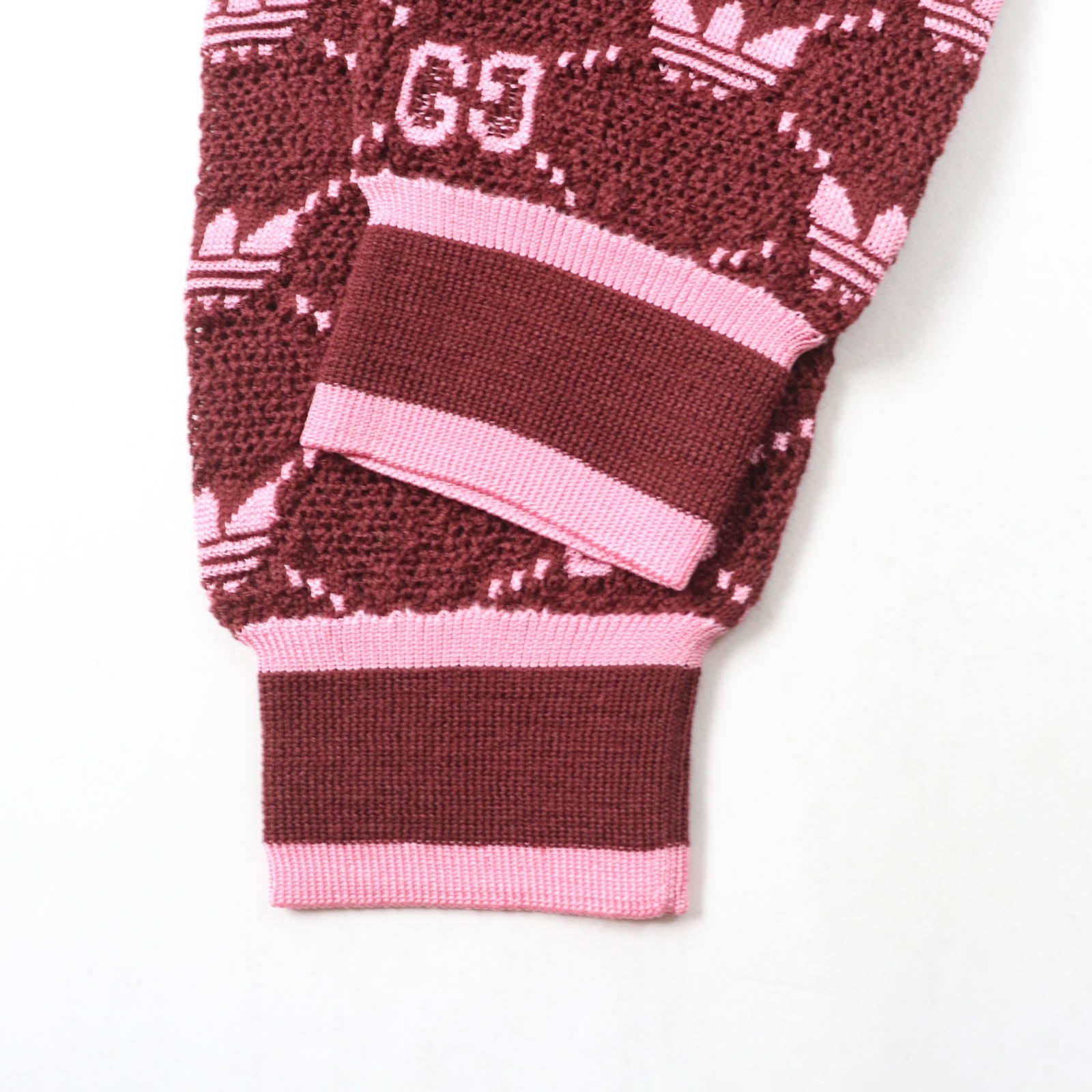 グッチ×adidas GG トレフォイル ジャカード パンツ