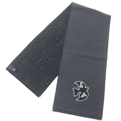 ルイヴィトン LV ハーモニー ウール ポリエステル スカーフ