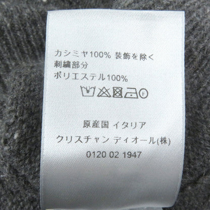 ディオール スズラン ロゴ パッチ カシミア ニットウェア