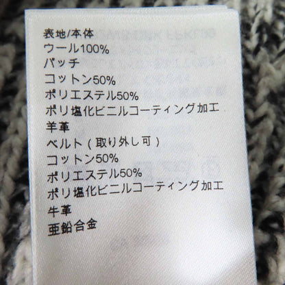 ルイヴィトン ミックス ニット ウール コットン レザー 長袖