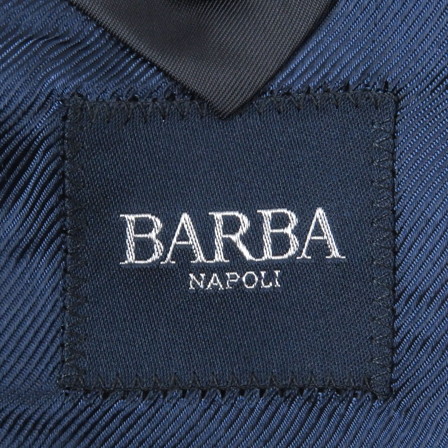 BARBA シングル アンコンストラクテッド ウール ジャケット