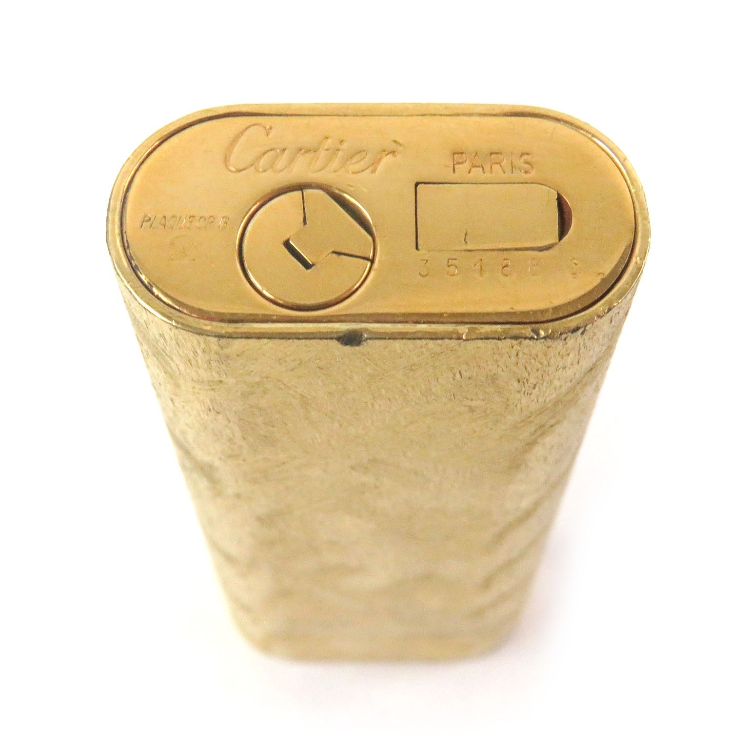 カルティエ クロスカット オーバル ローラー ライター