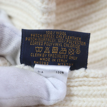ルイヴィトン Bonnet LV Wool Cowhide Knit Cap