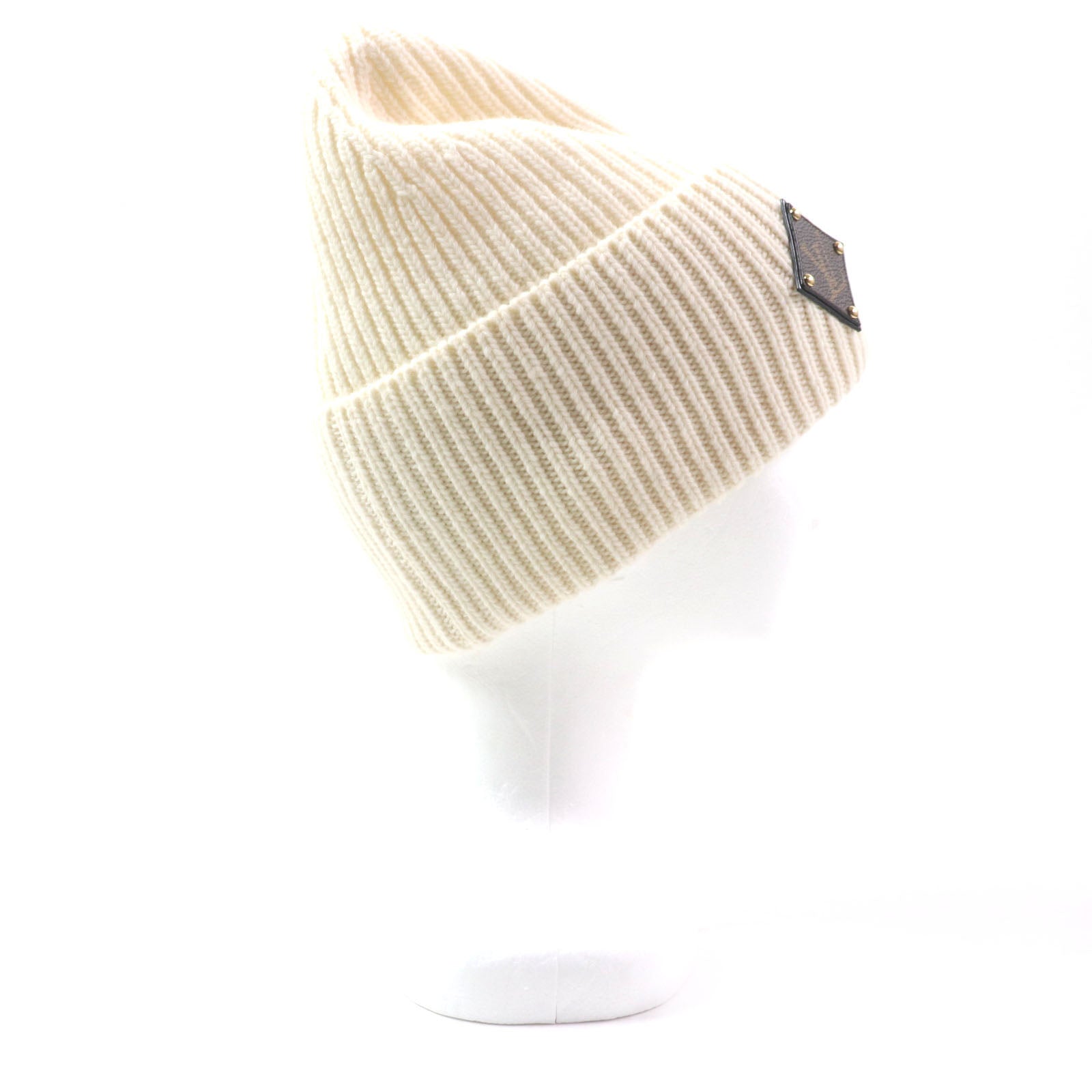 ルイヴィトン Bonnet LV Wool Cowhide Knit Cap