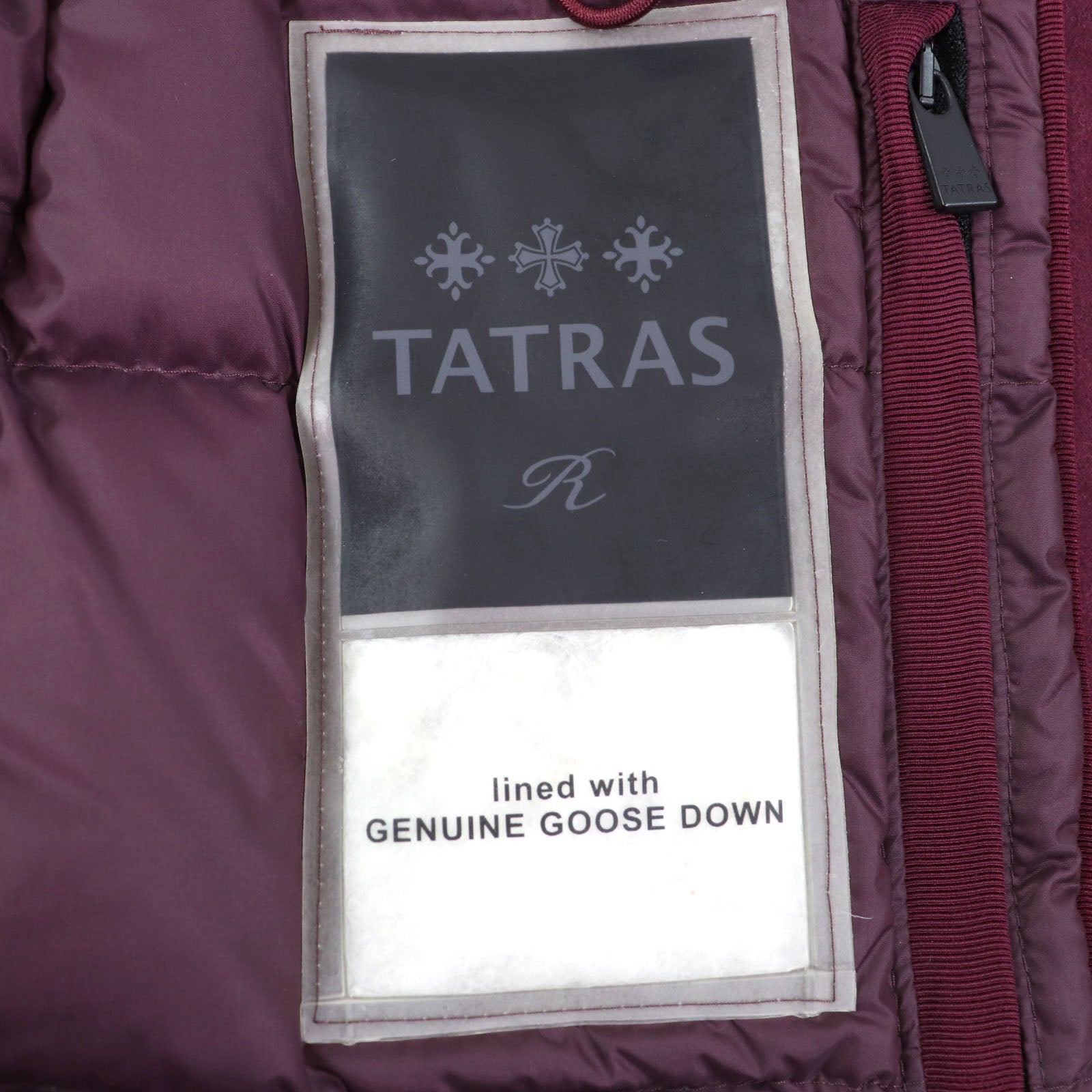 TATRAS LTL18A4142 ウール ナイロン ダウン コート