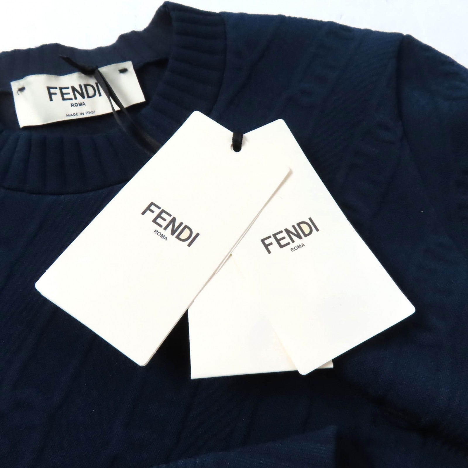 フェンディ FF ロゴ ニット トップ