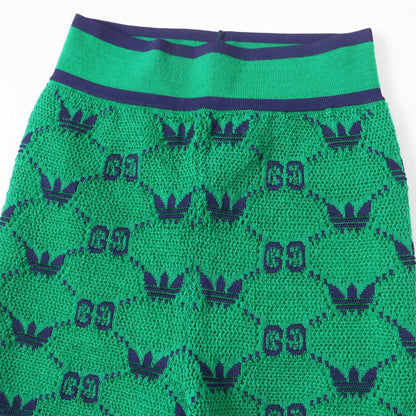 グッチ×adidas GG トレフォイル ジャカード パンツ