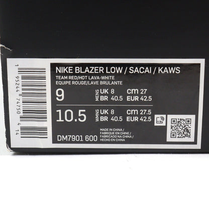 ナイキ KAWS サカイ ブレーザー ロー レザー スニーカー