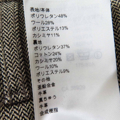 ルイヴィトン サイドジップ ポリウレタン混 パンツ