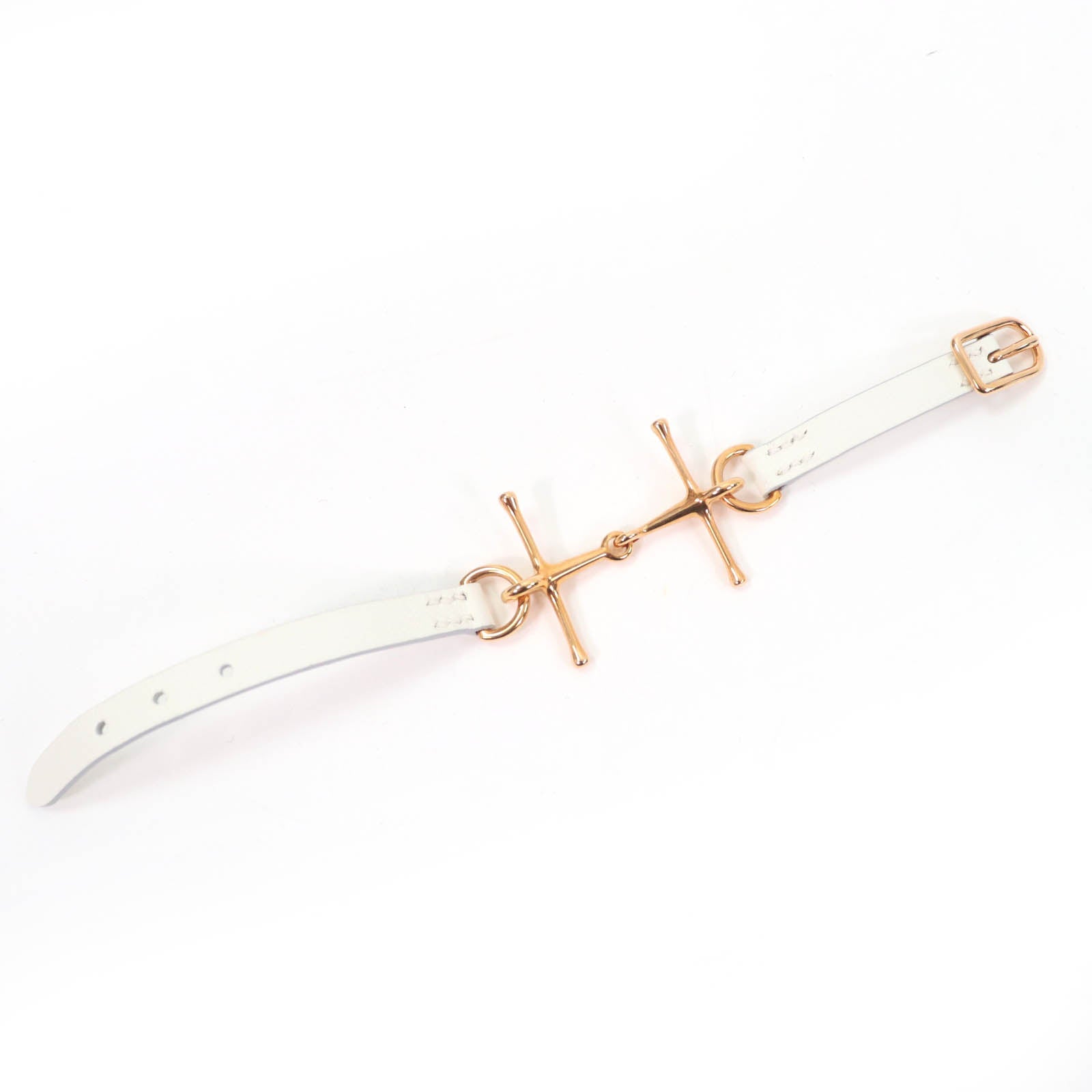 エルメス モール ブレスレット レザー サイズ 17